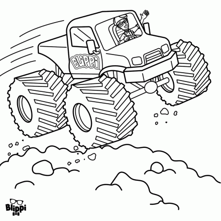 Blippi Coloring Pages ...
