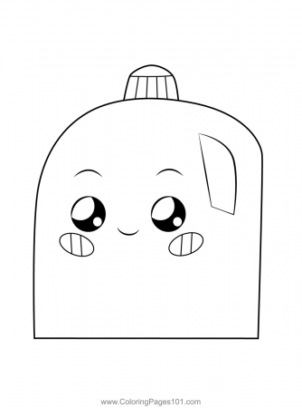 Milky Lankybox Coloring Page