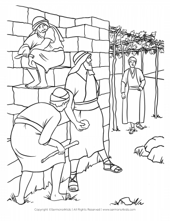 Parable of the Tenants | Children's ...