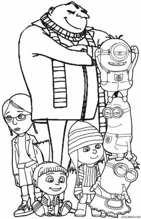 Printable Despicable Me Coloring Pages ...