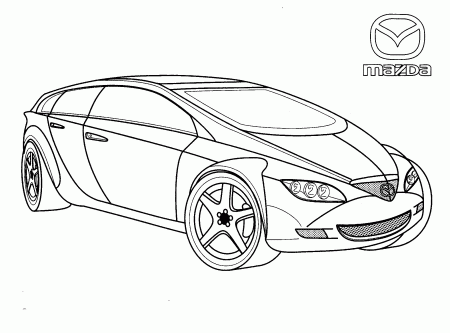 Coloring page - Mazda (Japan)