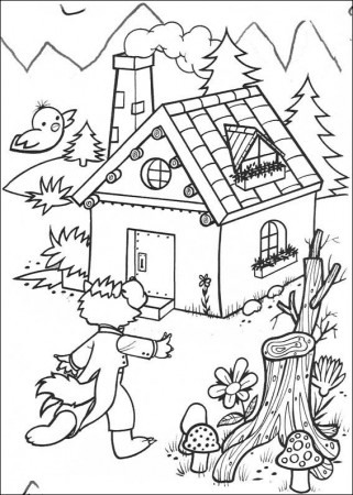▷ The Three Little Pigs: Coloring Pages & Books - 100% FREE and printable!