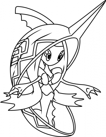 Legendary Pokemon Coloring Pages - Free Printable Coloring Pages for Kids