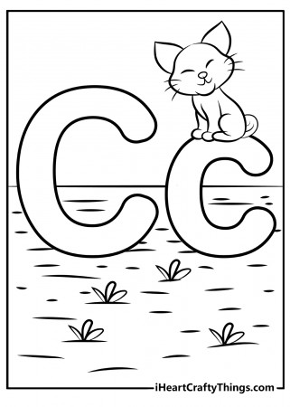 Printable Alphabet Coloring Pages (Updated 2022)