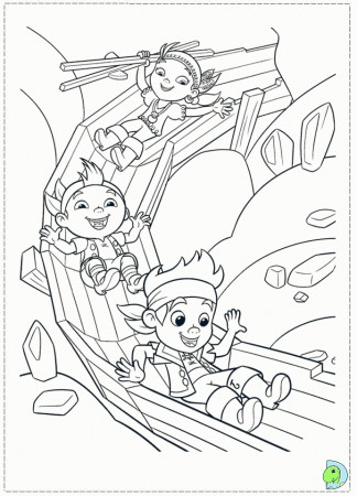 Get This Jake and The Neverland Pirates Coloring Pages Disney Jr yx51 !