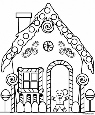 House Coloring Pages Free Printable - Coloring Page