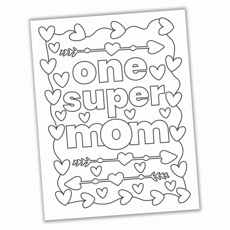 FREE Mother's Day Coloring Pages PDF (2022)