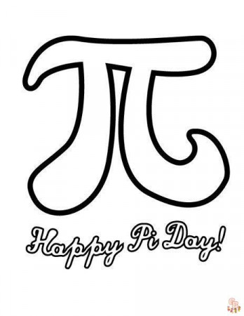 Celebrate Pi Day with Printable Coloring Pages | GBcoloring