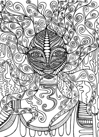 Psychedelic Coloring Pages - Coloring Pages For Kids And Adults