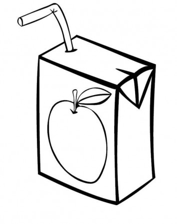 Box, : Juice Box Coloring Page | Coloring pages, Juice boxes ...