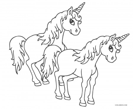 Coloring Pages : Free Printable Unicorn Coloring For Kids ...