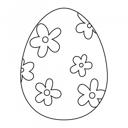 10 Best Printable Easter Egg Coloring Pages For Kids - printablee.com