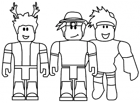 88 Free Printable Roblox Coloring Pages