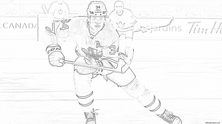 Hockey coloring pages | NHL logo ...