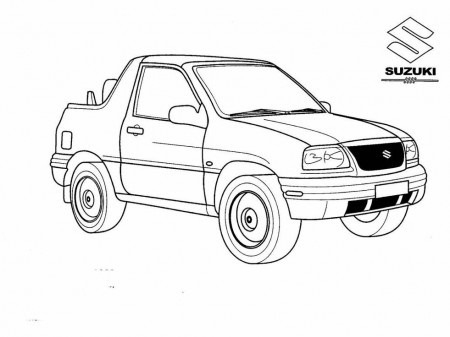 Suzuki coloring pages