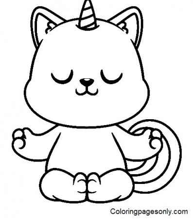 Yoga Coloring Pages - Coloring Pages ...