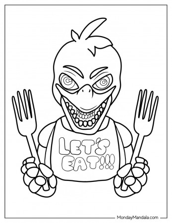 Five Nights At Freddie's Coloring Pages ...