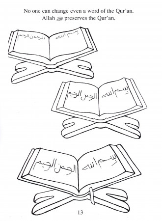 the Holy Qur'an Coloring Book ...