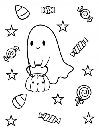 Free Printable Ghost Coloring Pages ...