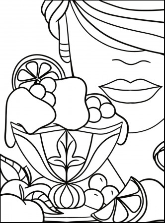 Scoops PDF Coloring Book - Thick Lines ...