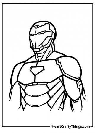 Iron Man Coloring Pages (100% Free ...