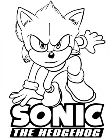 Top Sonic coloring pages to print ...