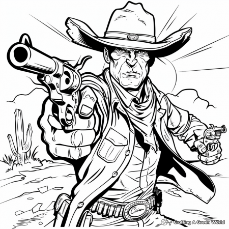 Wild West Coloring Pages - Free ...