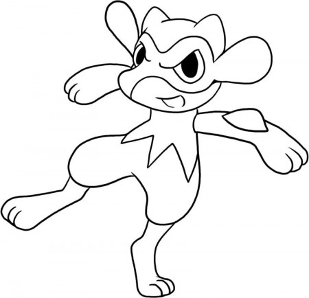 Riolu Coloring Pages - Free Printable Coloring Pages for Kids