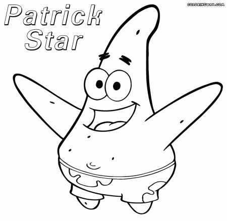 Patrick Star coloring pages | Coloring pages to download and print