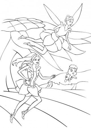 barbie-fairytopia-coloring-pages | Free Coloring Pages on Masivy World