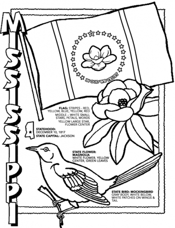 Mississippi Coloring Page | crayola.com