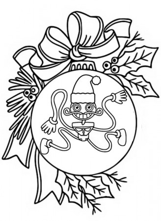 Coloring page Poppy Playtime - Christmas : Daddy Long Legs 3