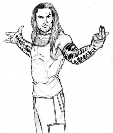 Matt hardy coloring pages