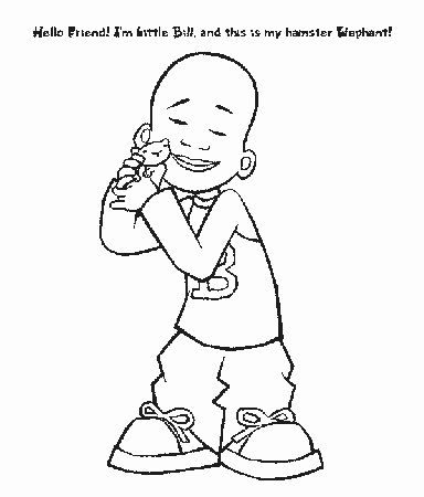 Little Bill Coloring Page