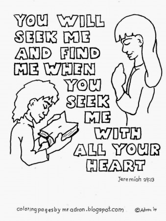 Jeremiah 29 11 Coloring Pages Related Keywords & Suggestions ...