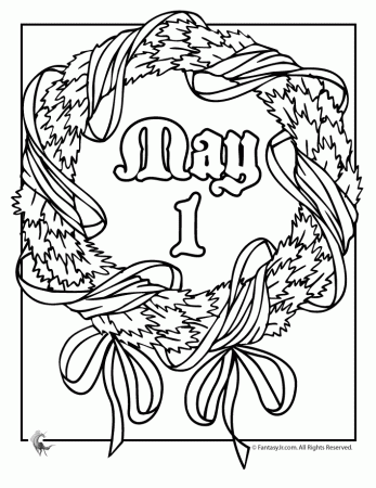 Printable May Day Baskets & May Day Coloring Pages - Woo! Jr. Kids ...