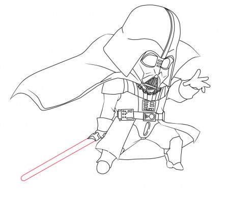 Darth Vader Coloring Pages to Print for Star Wars Lovers ...