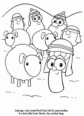 SS Coloring Pages/Veggietales ...