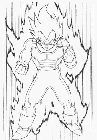 coloring pages of dragon ball z - Printable Kids Colouring Pages
