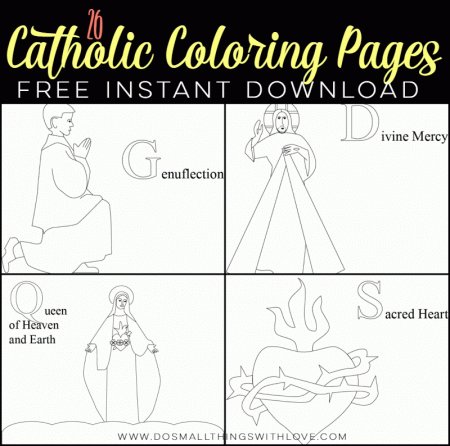 Free Catholic Coloring Pages