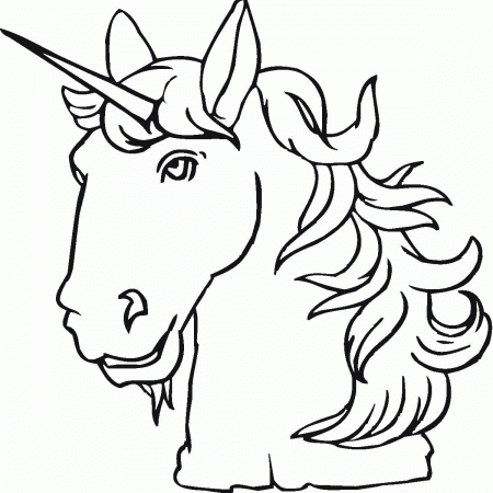 printable unicorn coloring pages for kids 5 - VoteForVerde.com