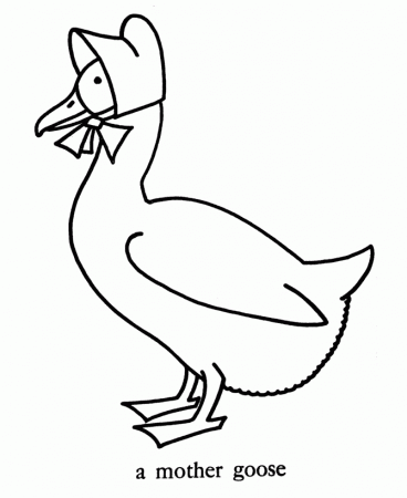 Goose coloring page - Animals Town - Free Goose color sheet