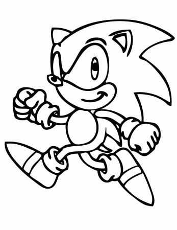 Free Printable Sonic The Hedgehog Coloring Pages | H & M Coloring ...