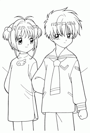Cardcaptor Coloring Pages
