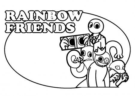 Rainbow Friends Coloring Pages ...