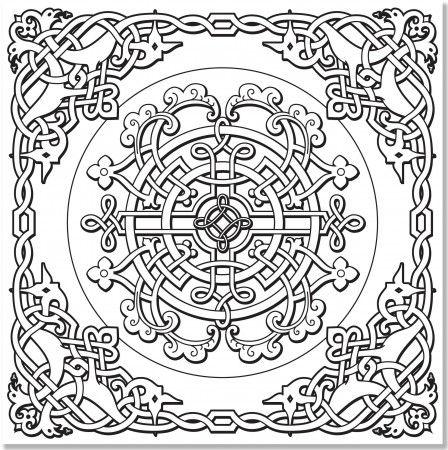 Celtic Designs Adult Coloring Book Studio Series by Peter Pauper Press