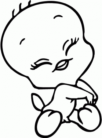 Ba Tweety Bird Coloring Pages Az Coloring Pages with Baby Tweety ...