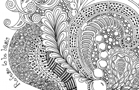 Zentangle Patterns Coloring Pages - High Quality Coloring Pages