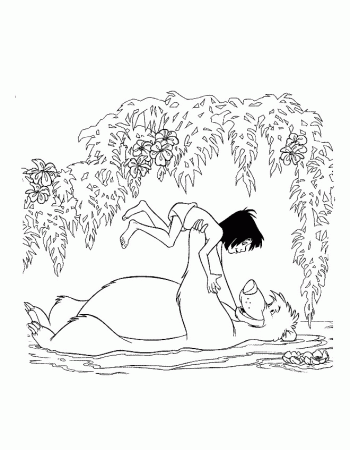 Kids-n-fun.com | 62 coloring pages of Jungle Book