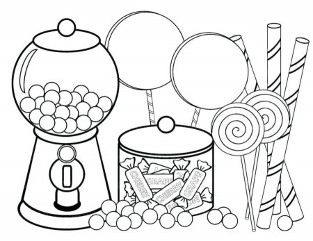 Sweet Coloring Pages